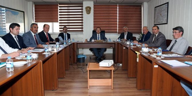 Vali Pehlivan, İl Özel İdaresi’ni Ziyaret Etti