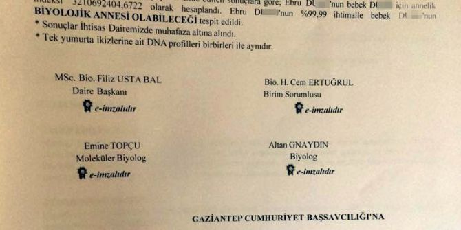 Bebeklerin Karıştığı İddiasına Dna Raporuyla Cevap