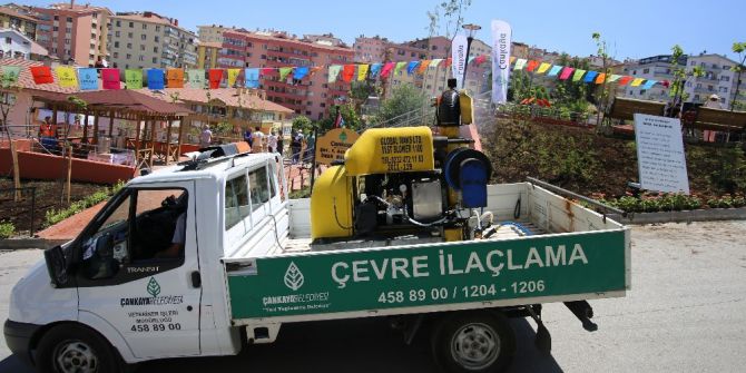 Çankaya’da 70 Bin Hektar Alan İlaçlandı