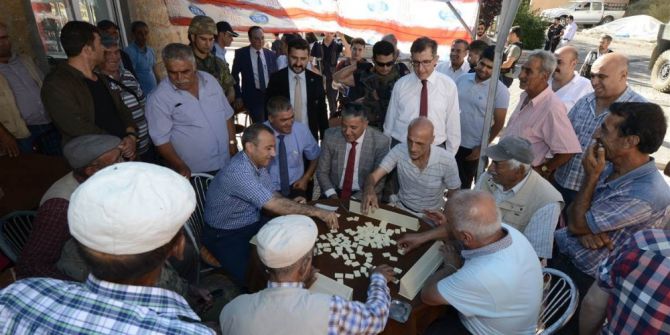 Tunceli Valisi, İlçe Ziyaretinde Dut Silkeleyen Vatandaşa Branda Tuttu