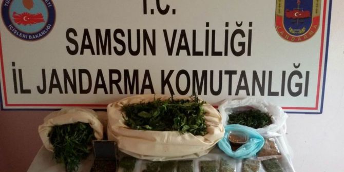 Samsun’da Uyuşturucu Operasyonları