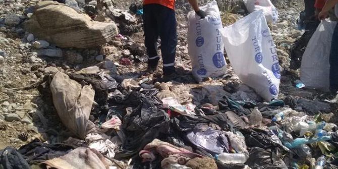 Aydın’da Umut Yolcularından Geriye Kalan Çöpler Temizlendi