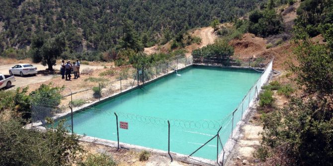 Büyükşehir’in Mut’ta Yenilediği Sulama Havuzu İle 3 Bin Dönüm Arazi Sulanacak