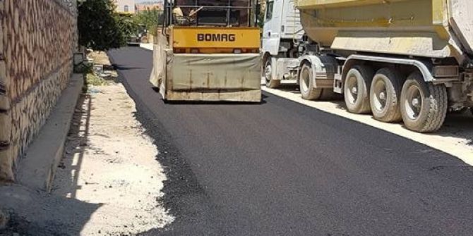 Öncüpınar Mahallesinin Asfaltı Yapılmaya Başladı