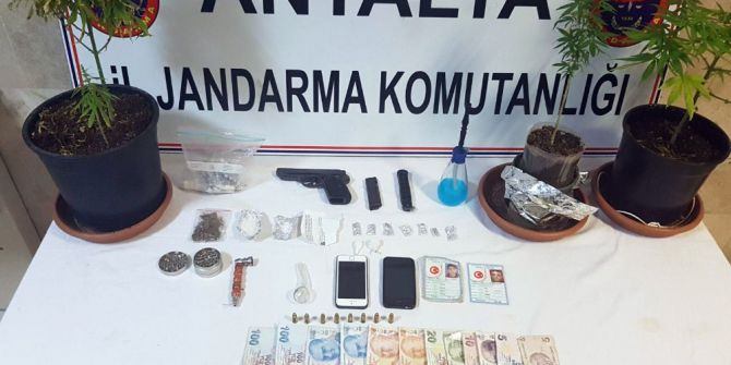 Manavgat’ta Uyuşturucu Operasyonu
