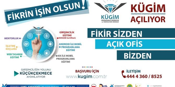 Küçükçekmece Belediyesi’nden Bir İlk Daha: Girişimciye Açık Ofis