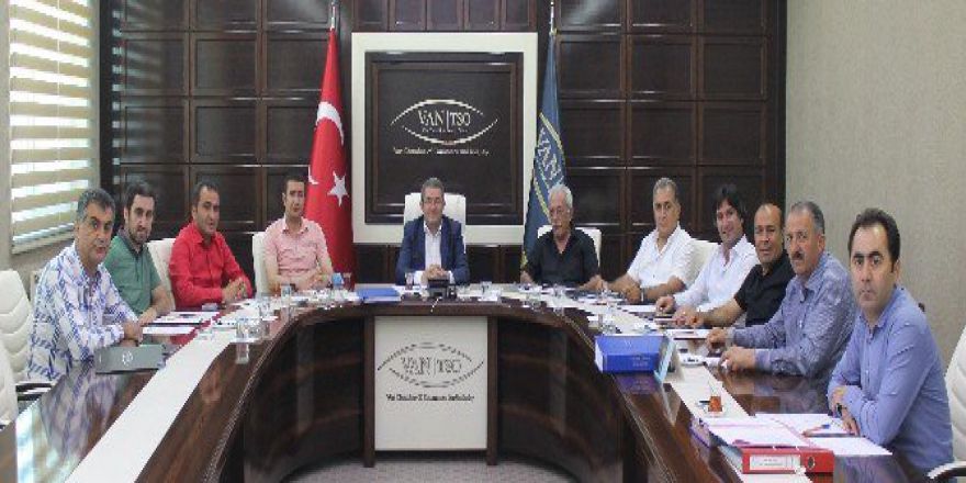 Van’da Oda Ve Borsa Müşterek Toplantısı