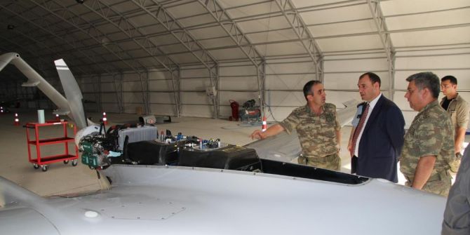 Vali Kaldırım İha’ları İnceledi