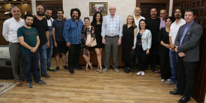 Başkan Kurt, Cenaze İşleri Film Ekibi İle Buluştu