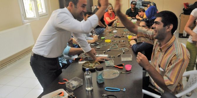 Kayapınar’da Engellilere Yüzme Kursu