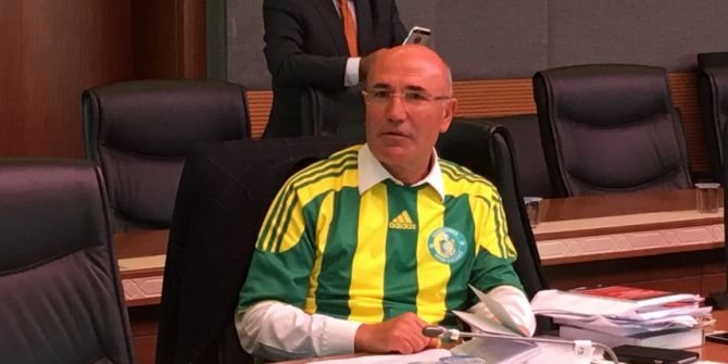 Chp’li Tanal, Anayasa Komisyonuna Şanlıurfaspor Forması İle Geldi