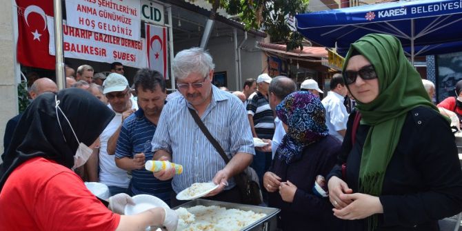 20 Temmuz Kıbrıs Şehitleri Balıkesir’de Anıldı