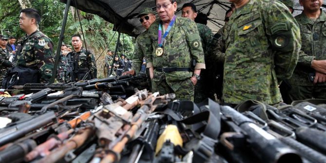 Filipinler Devlet Başkanı Duterte, Marawi’yi Ziyaret Etti