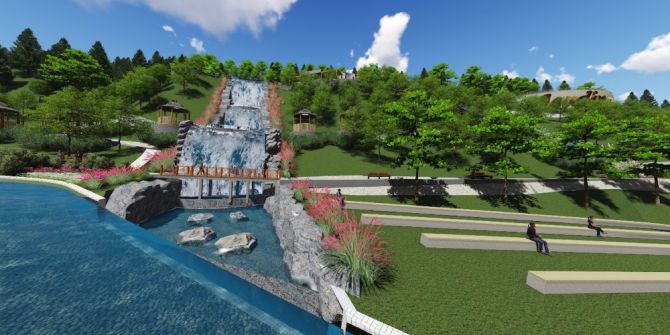 Serdivan’a Şelale Geliyor