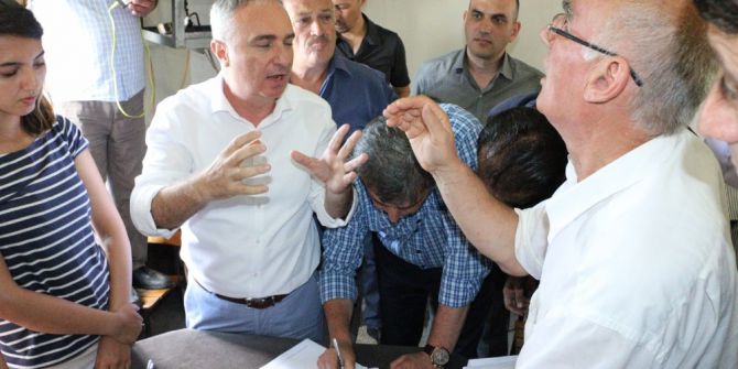 Maden Şirketine Tepki Gösteren Köylüler Çevre Toplantısını Yaptırmadı