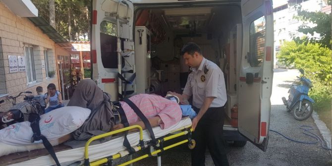 Kula’da Motosiklet Kazası: 1 Yaralı