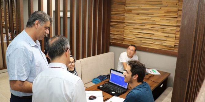 Vali Çeber’den Kbü’ye Ziyaret