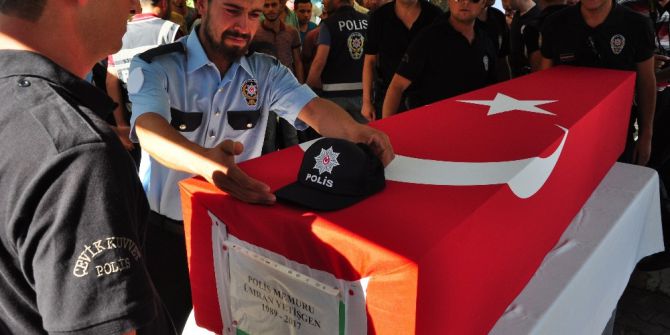 Şaka Kurbanı Polis, Son Yolculuğuna Uğurlandı
