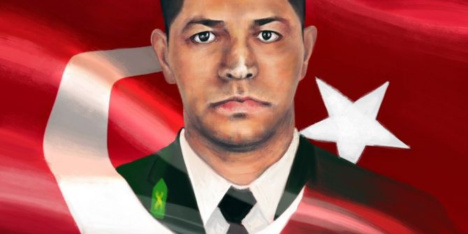 Ömer Halisdemir’i Resimlerinde Yaşatıyor