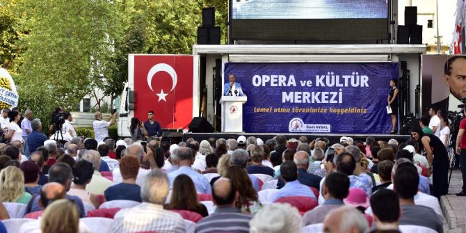 Muratpaşa’da Gösteri Merkezi’nin Temeli Atıldı