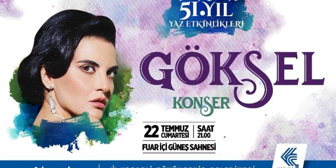 Kocaeli Fuarı, Göksel’i Konuk Ediyor
