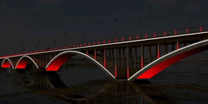 Birecik Köprüsü Işıl Işıl Olacak