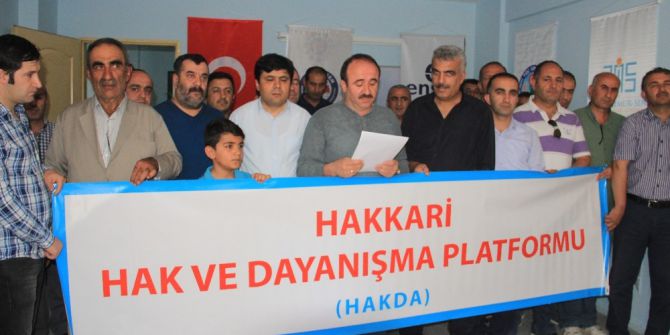 Hakkari’den İsrail’e Sert Tepki