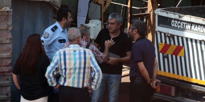 Adana Barosu Ve Odalardan Vinç Faciasına İnceleme