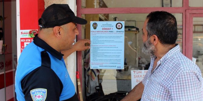 Osmaniye Polisinden Afişli Uyarı