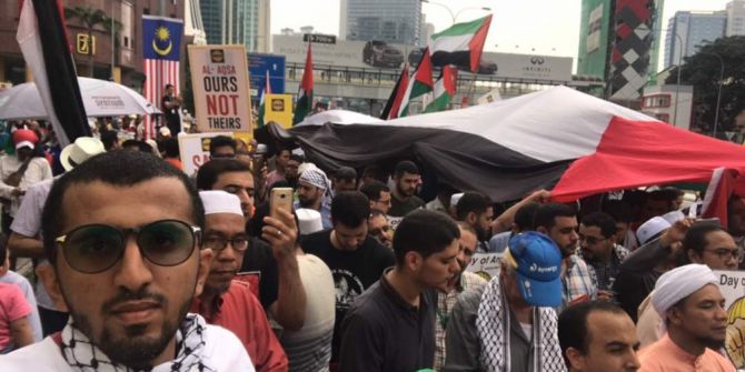 Malezya’dan Mescid-i Aksa Protestosu