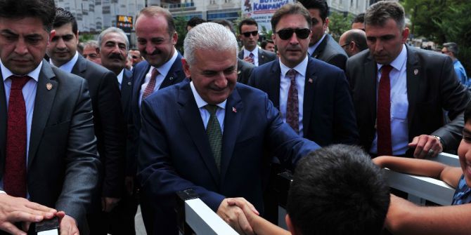 Başbakan Yıldırım, Cuma Namazını Mamak Yeni Merkez Camii’nde Kıldı