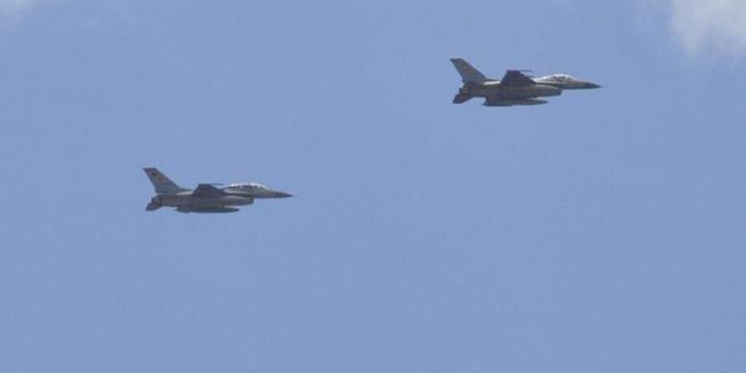 Erzurum’da Jetler Prova İçin Havalandı