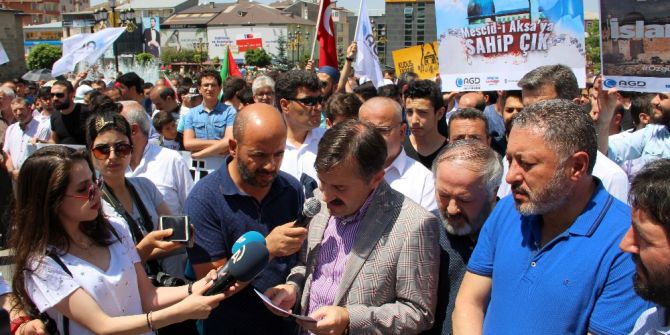 Erzurum Kudüs İçin Ayakta