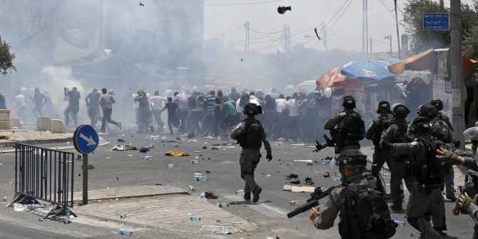 İsrail Güçleri İle Filistinliler Arasında Çatışma Çıktı