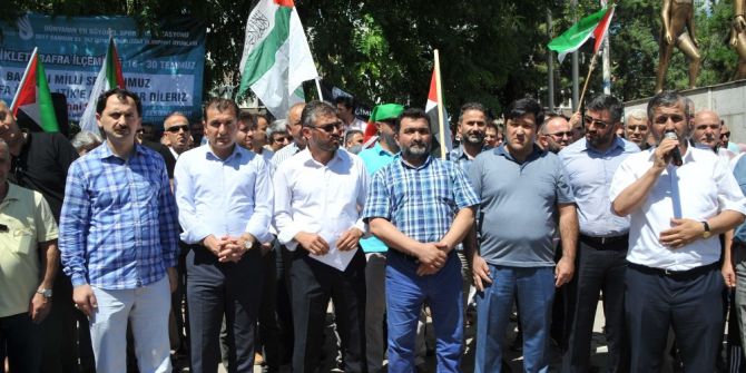 Bafra’da Mescid-i Aksa Eylemi