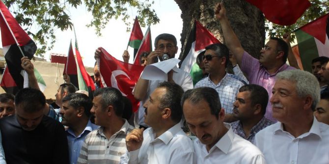 Osmaniye’de İsrail Protesto Edildi