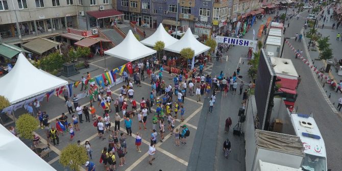 Tekkeköy Sokakları Olimpiyat Müsabakaları İle Renklendi