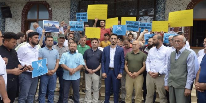 Fatsa’dan İsrail’e Tepki