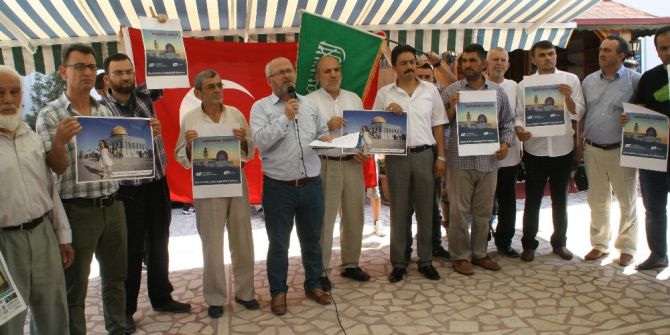 Devrek’te Birlik Ve Kardeşlik Sivil Toplum Platformundan İsrail’e Tepki