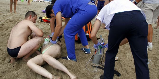 Rus Kadın Turist Ölümden Döndü