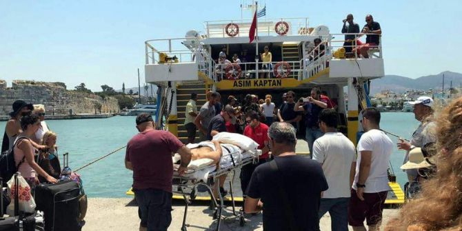 İstanköy Adası’ndan İlk Türk Kafilesi Bodrum’a Geldi