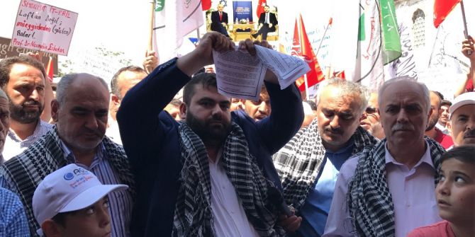 Konya’da Stk’lardan Mescid-i Aksa Tepkisi