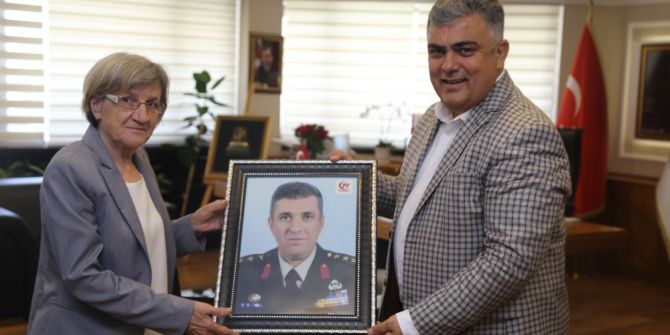 15 Temmuz Şehidi Annesinden Özgüven’e Ziyaret