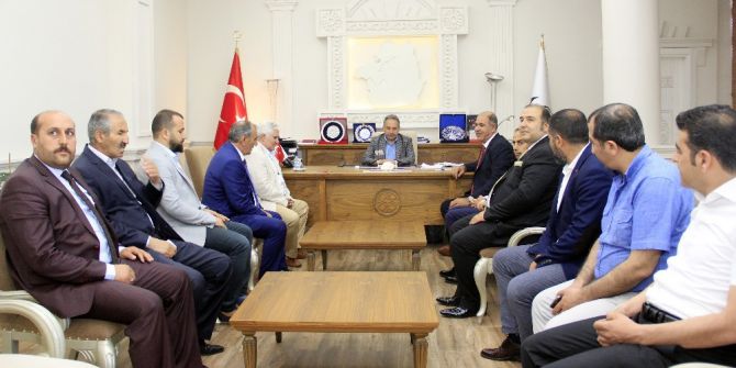 Van Vakfı Heyetinden Yalçın’a Ziyaret