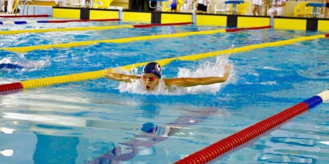 Eskişehirli Yüzücü 14 Yaş 50 Metre Serbest Stil Yüzme Kategorisinde Türkiye Rekoru Kırdı