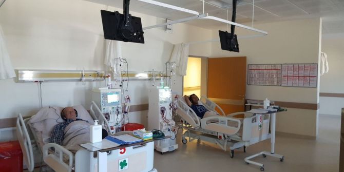 Diyaliz Hastalarına Televizyon Hizmeti