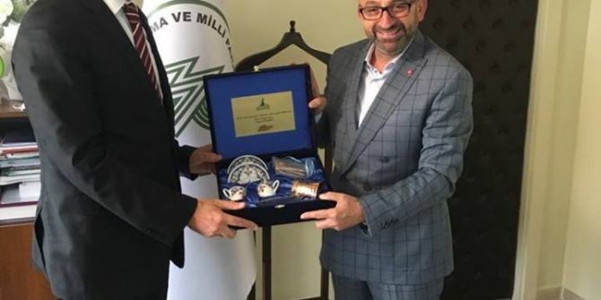 Başkan Üzülmez, Nurettin Taş’ı Ziyaret Etti