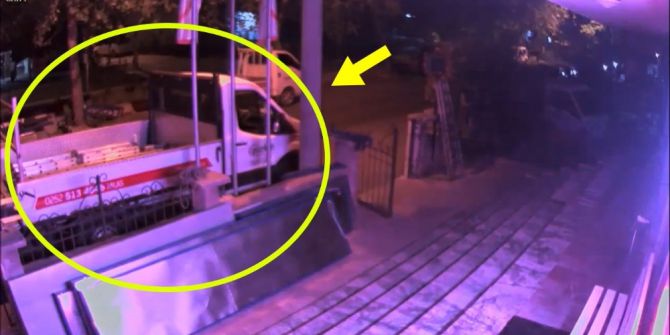 Milas’ta Deprem Anı Güvenlik Kameralarında