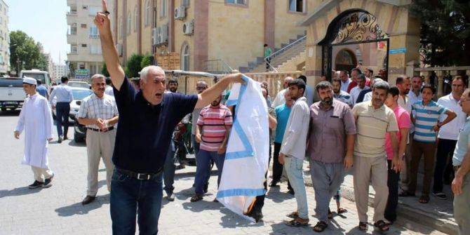 Birecik’ten İsrail’e Tepki