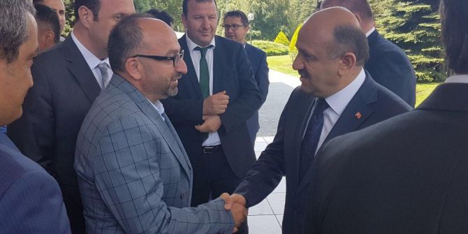 Başkan Üzülmez Başbakan Yardımcısı Işık’ı Tebrik Etti